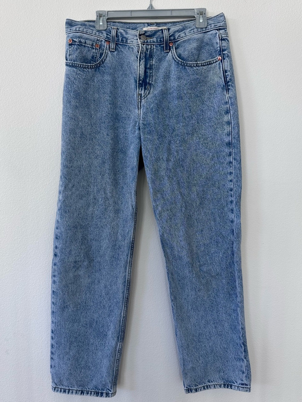 Levi's Women’s Low Pro Straight Leg Jeans - Blue Wash 30x31